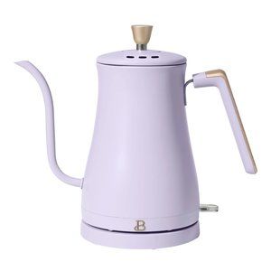 Beautiful 1-Liter Electric Gooseneck Kettle 1200 W, Lavender by Drew Barrymore